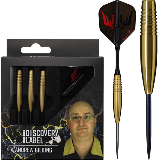 Cosmo Darts - Discovery Label - Steel Tip - Andrew Gilding 24g
