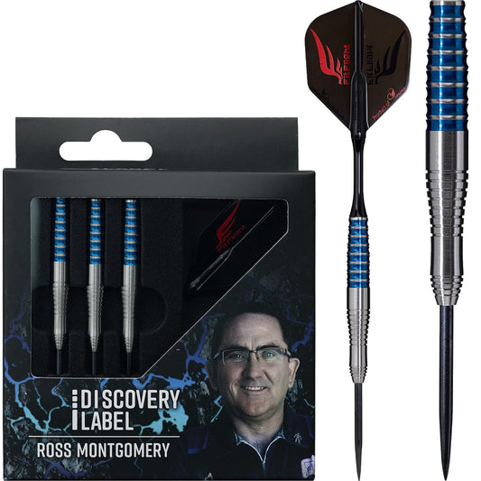 Cosmo Darts - Discovery Label - Steel Tip - Ross Montgomery 24g