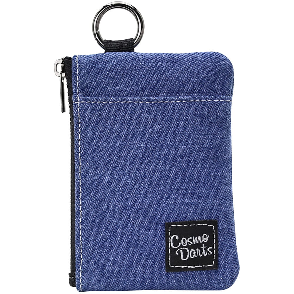 Cosmo Darts Multi Pouch Dart Case Holder - Denim Blue