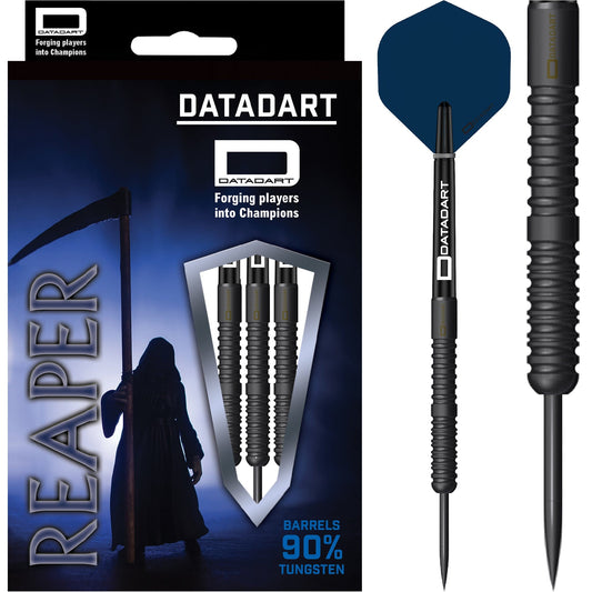 Datadart Reaper Darts - Steel Tip - 90% - Straight - Black PVD 21g