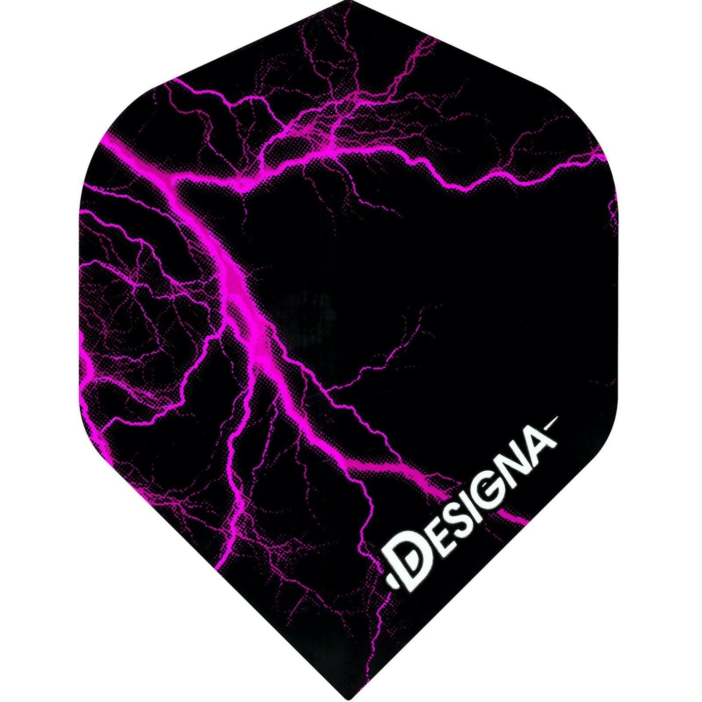 Designa Lightning Strike Dart Flights - Extra Strong - Std Pink