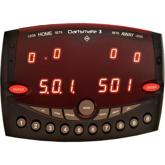 Scoreboards - Dart Scorer - Electronic Scoring System - Dartsmate 3