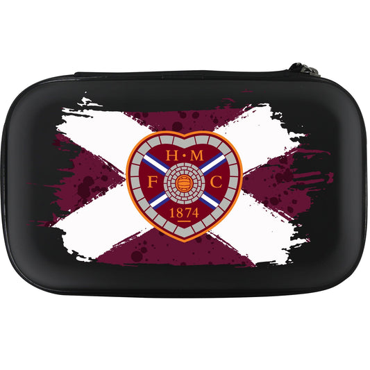Heart of Midlothian FC - Official Licensed - Hearts - Dart Case - W2 - Saltire Crest
