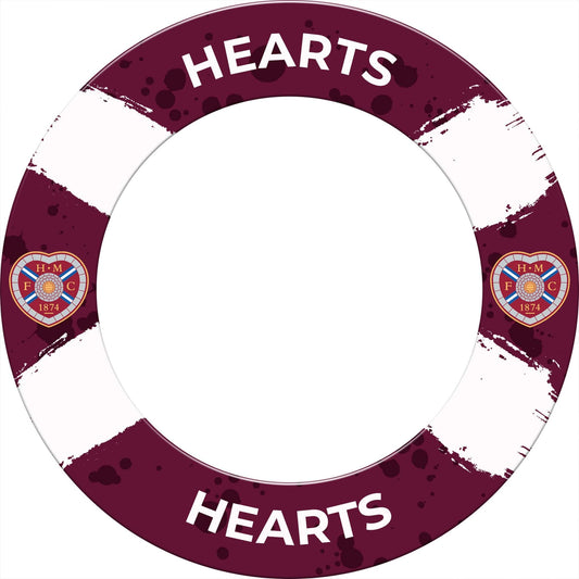 Heart of Midlothian FC - Official Licensed - Hearts - Dartboard Surround - S2 - Saltire Crest