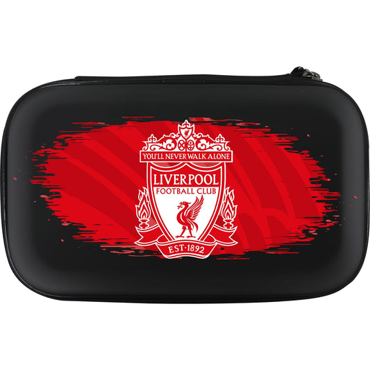 Liverpool FC Darts Case - Official Licensed - Black - LFC - W1 - Red Crest
