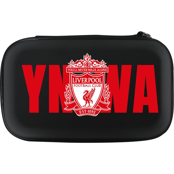Liverpool FC Darts Case - Official Licensed - Black - LFC - W4 - Red Crest - YNWA