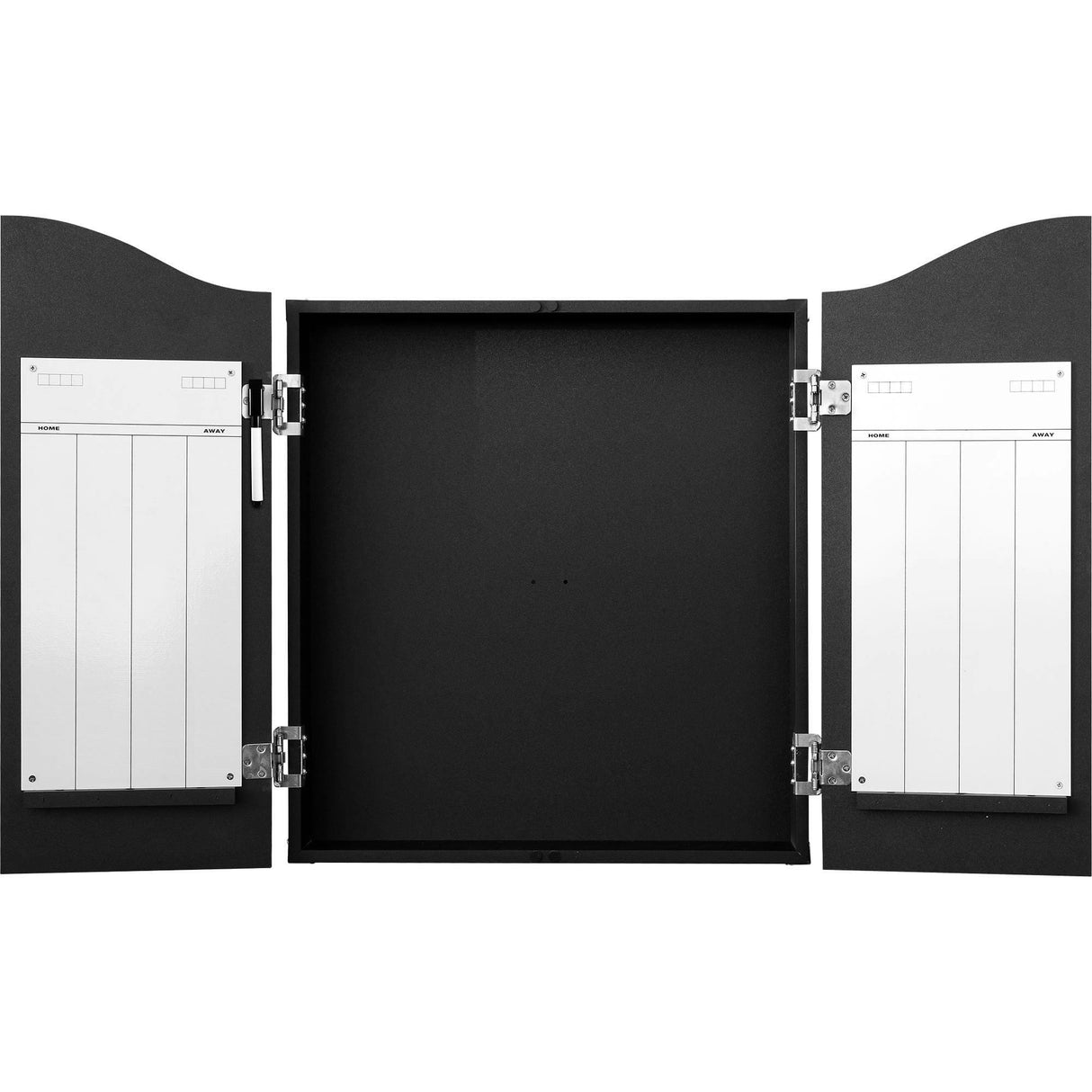 Mission Dartboard Cabinet - Nederland Design - Black - Brush Stroke