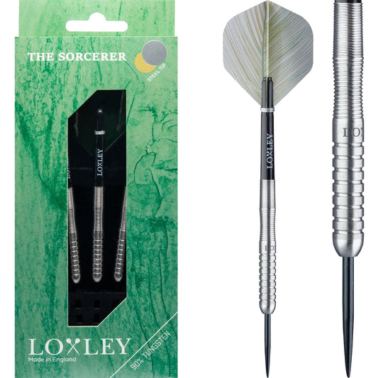 Loxley Sorcerer Darts - Steel Tip - Natural - Scallop Grip 21g