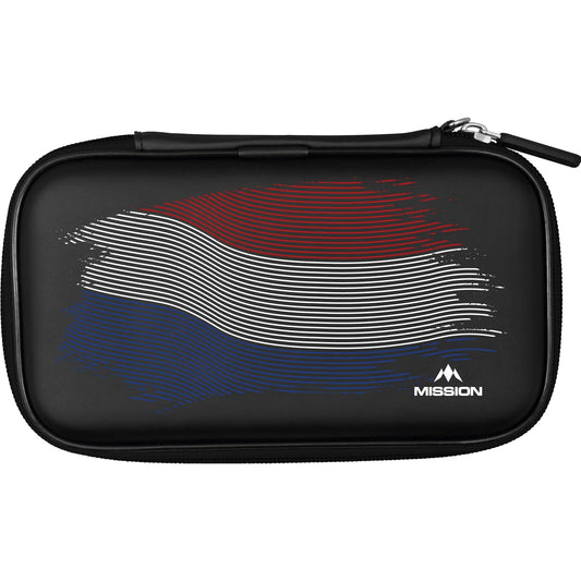 Mission Designed EVA Dart Case - Nederland Design - Flag Colours - Wavy