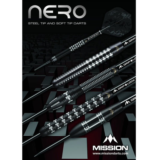 *Mission Darts - Poster - A2 - 594mm x 420mm - Nero