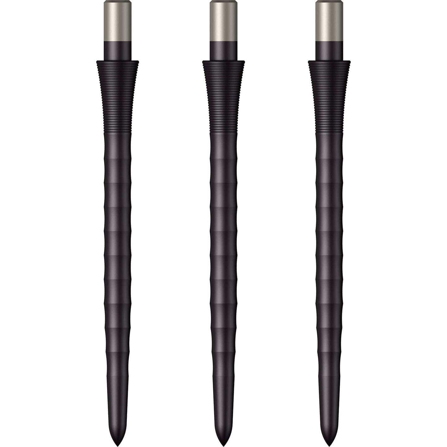 Mission Sniper Points - Steel Tip - Precision Spare Points - Ripple - Black 32mm