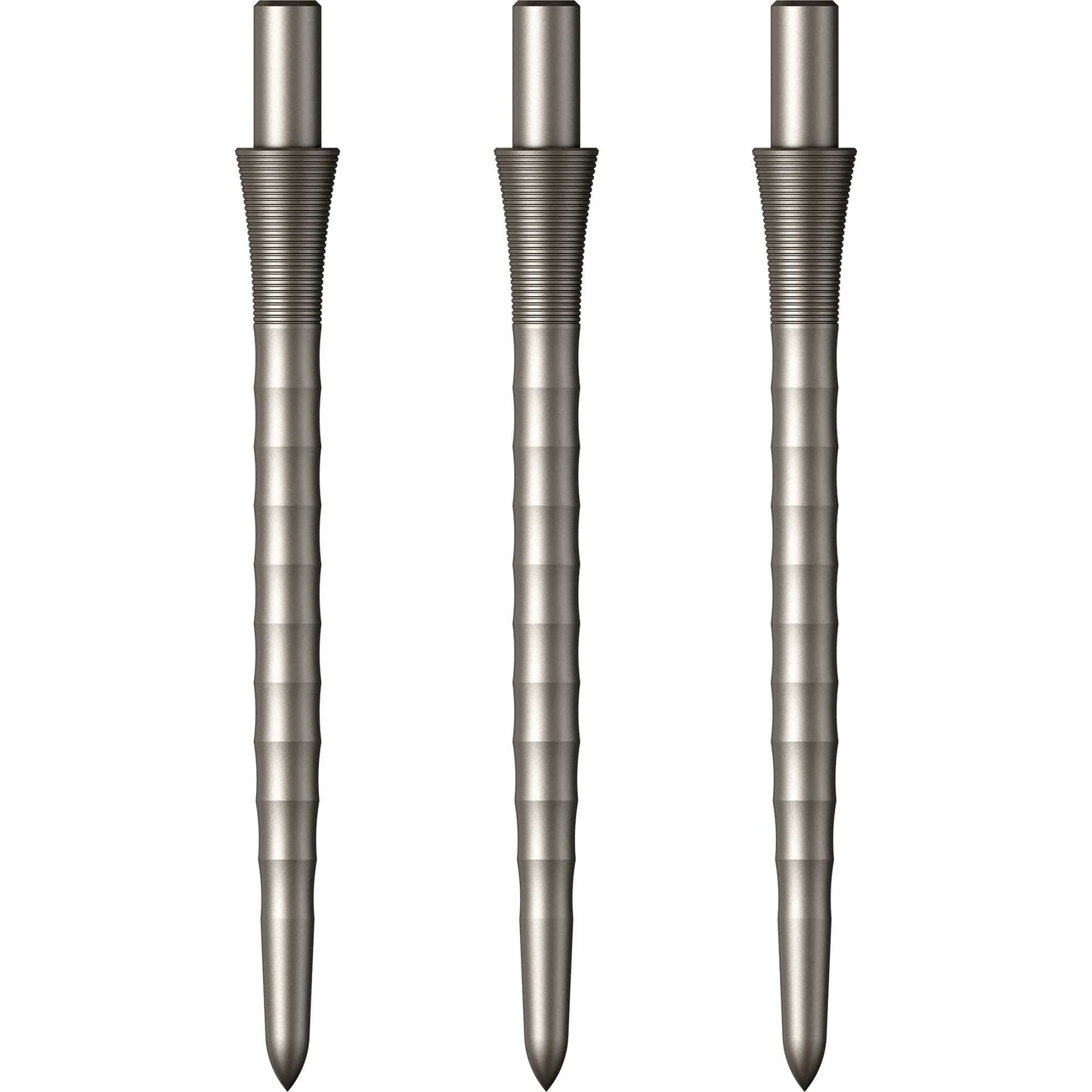 Mission Sniper Points - Steel Tip - Precision Spare Points - Ripple - Silver 32mm