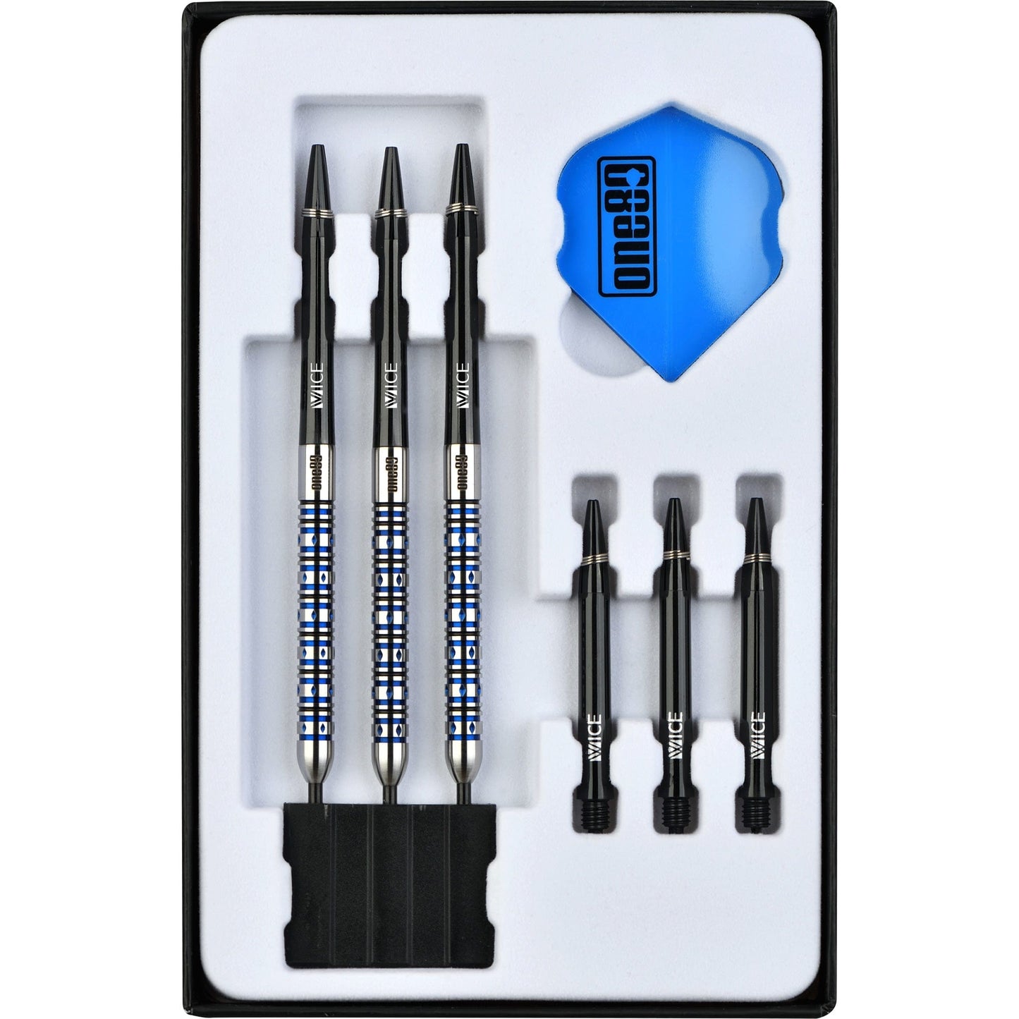 One80 Alexis Toylo Darts - Steel Tip - Cool Cat - Blue - 22g 22g