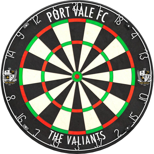 Port Vale FC - Official Licensed - The Valiants - Professional Dartboard