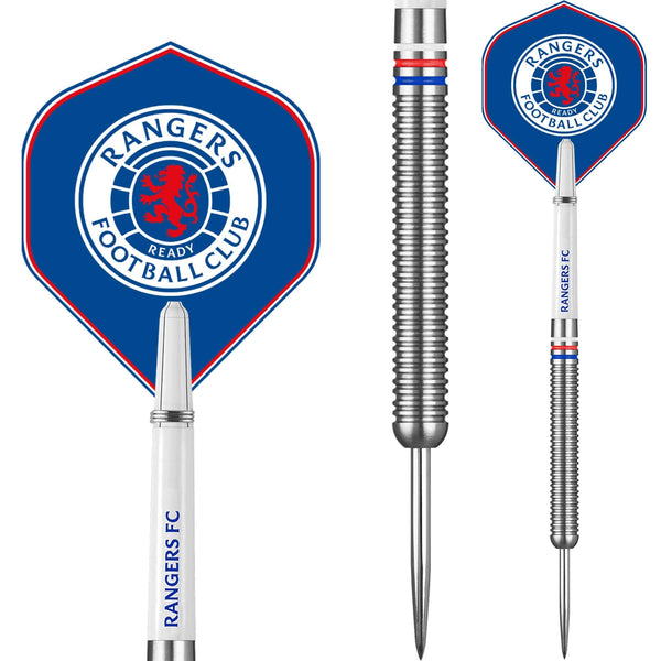 Rangers FC Darts - Steel Tip Tungsten - Official Licensed - RFC - 24g