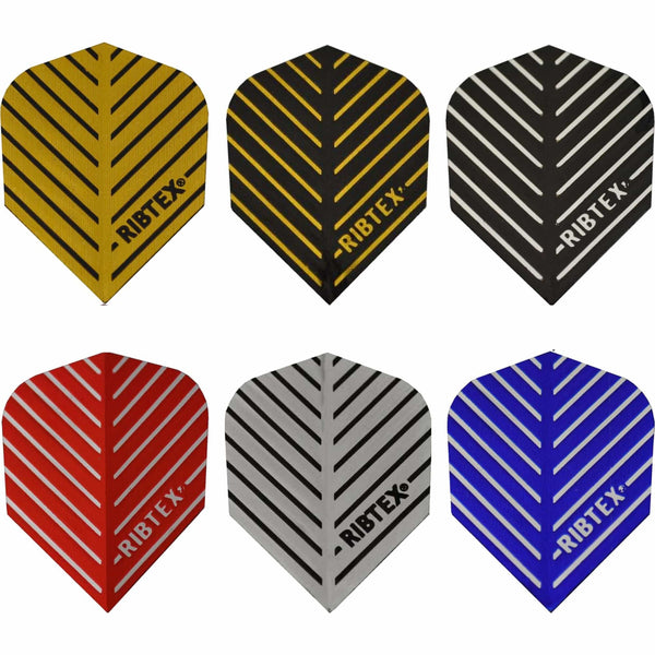 *Ribtex Dart Flights - Standard Shape - Stripes