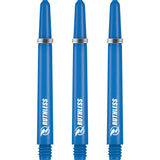 Ruthless Deflectagrip Dart Shafts - Nylon Stems with Springs - Blue Medium