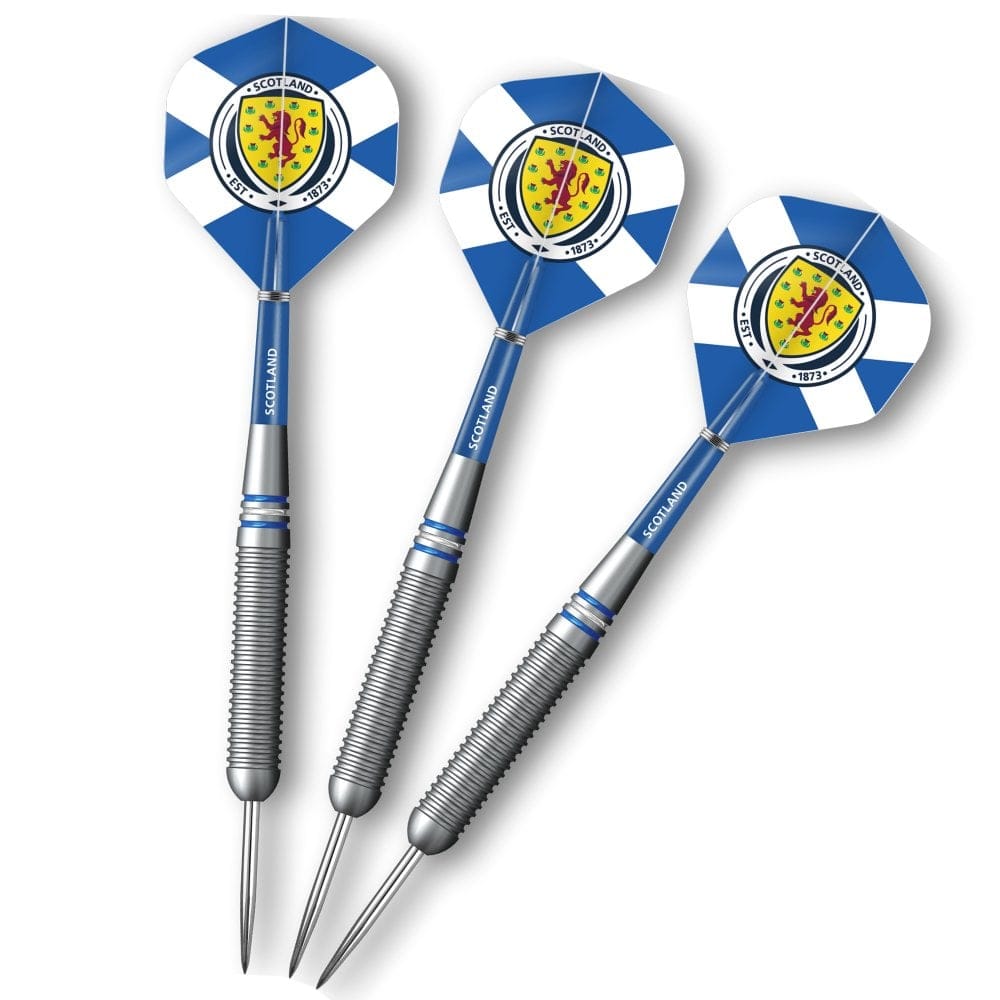 Scotland Football Darts - Steel Tip Brass - Official Licensed - Logo - 22g