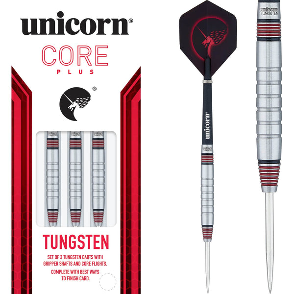 Unicorn Core Plus Win Darts - Steel Tip - Style 2 - Ringed