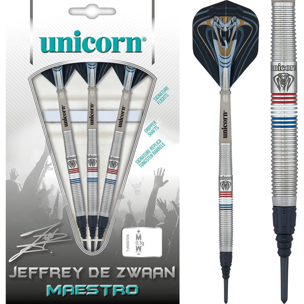 Unicorn Jeffrey De Zwaan Darts - Soft Tip - Maestro - Phase 2