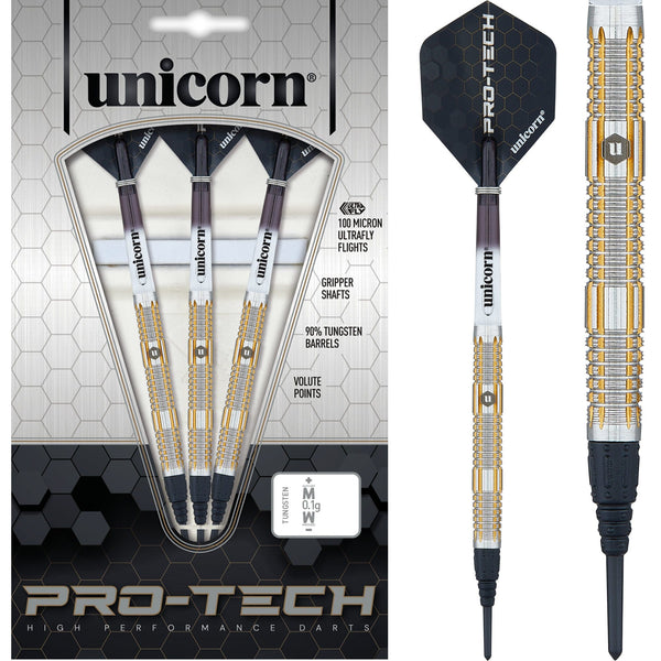 Unicorn Protech Darts - Style 4 - Soft Tip - Gold Ring