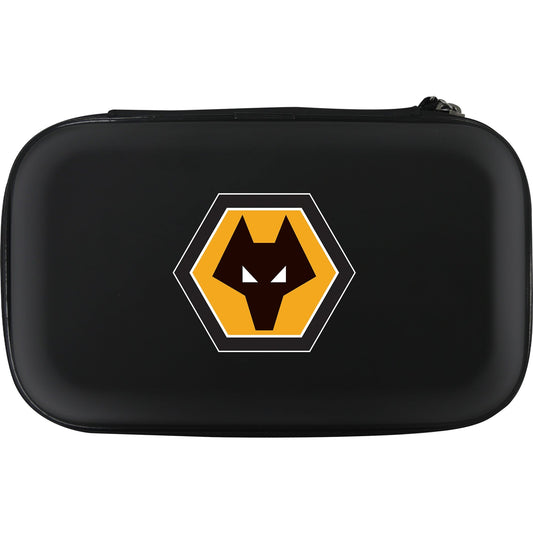 Wolverhampton Wanderers FC Large Darts Case - Black - Wolves - W1 - Crest